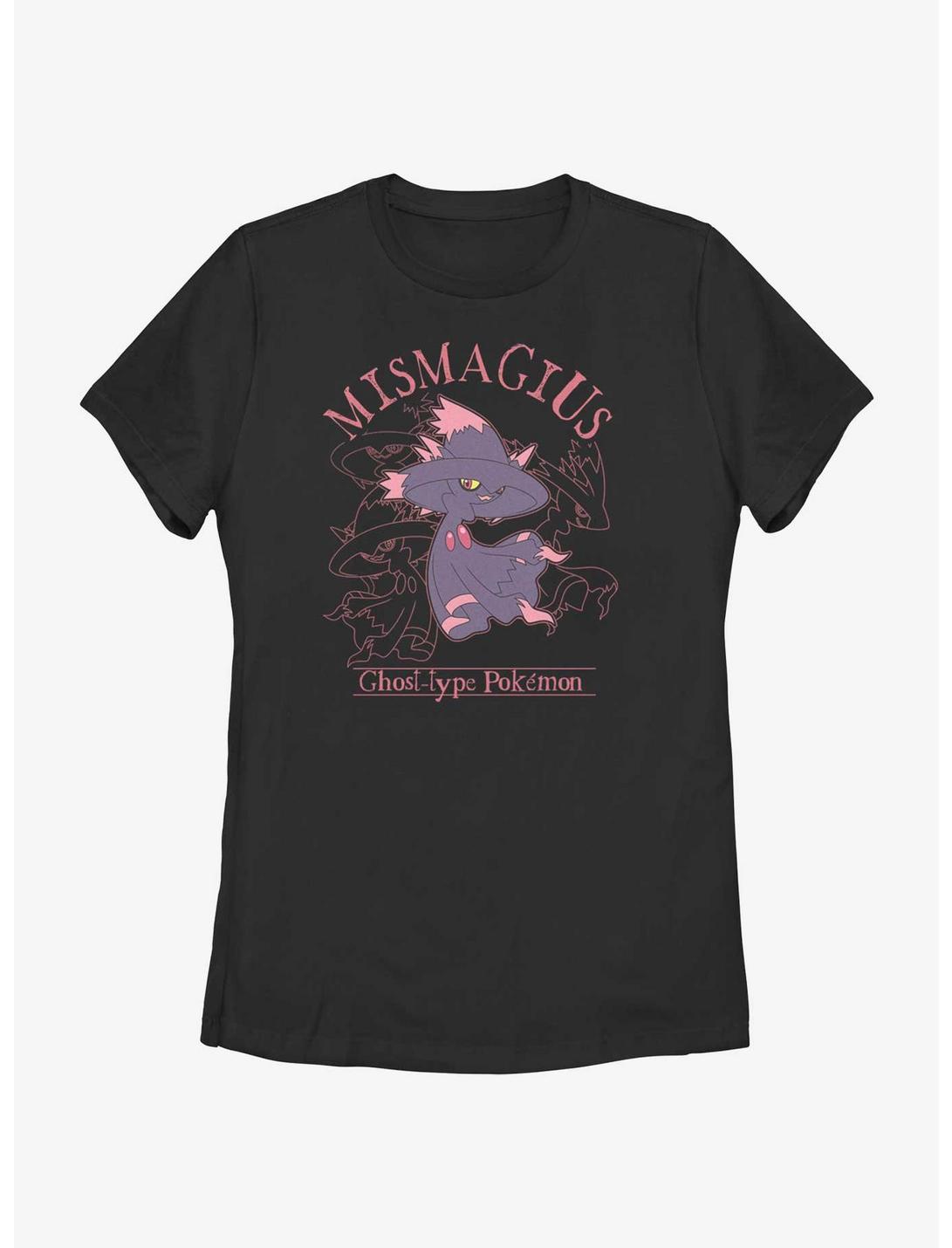 Pokemon Mismagius In The Woods Womens T-Shirt, BLACK, hi-res