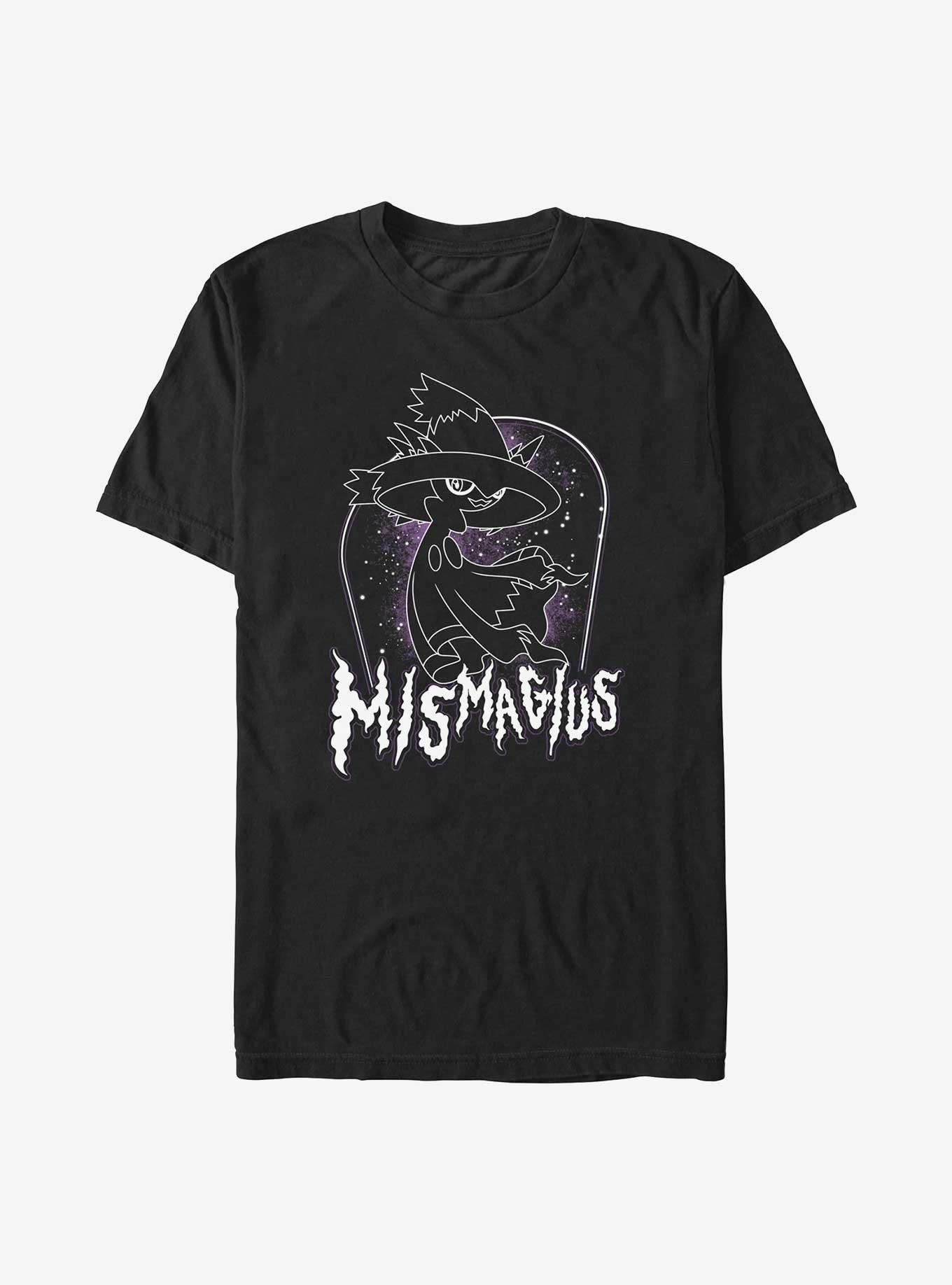 Pokemon Mismagius Lines T-Shirt, BLACK, hi-res