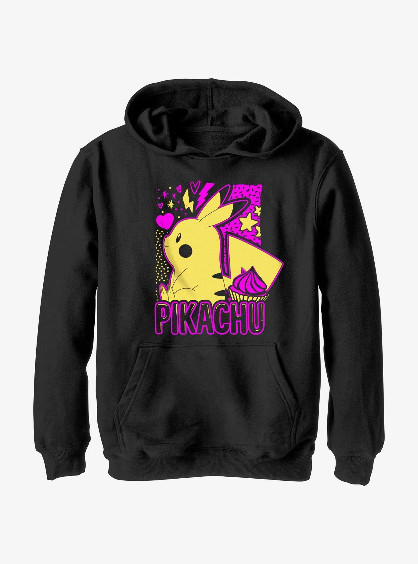 Pokemon Pikachu Sweet Neon Youth Hoodie, , hi-res