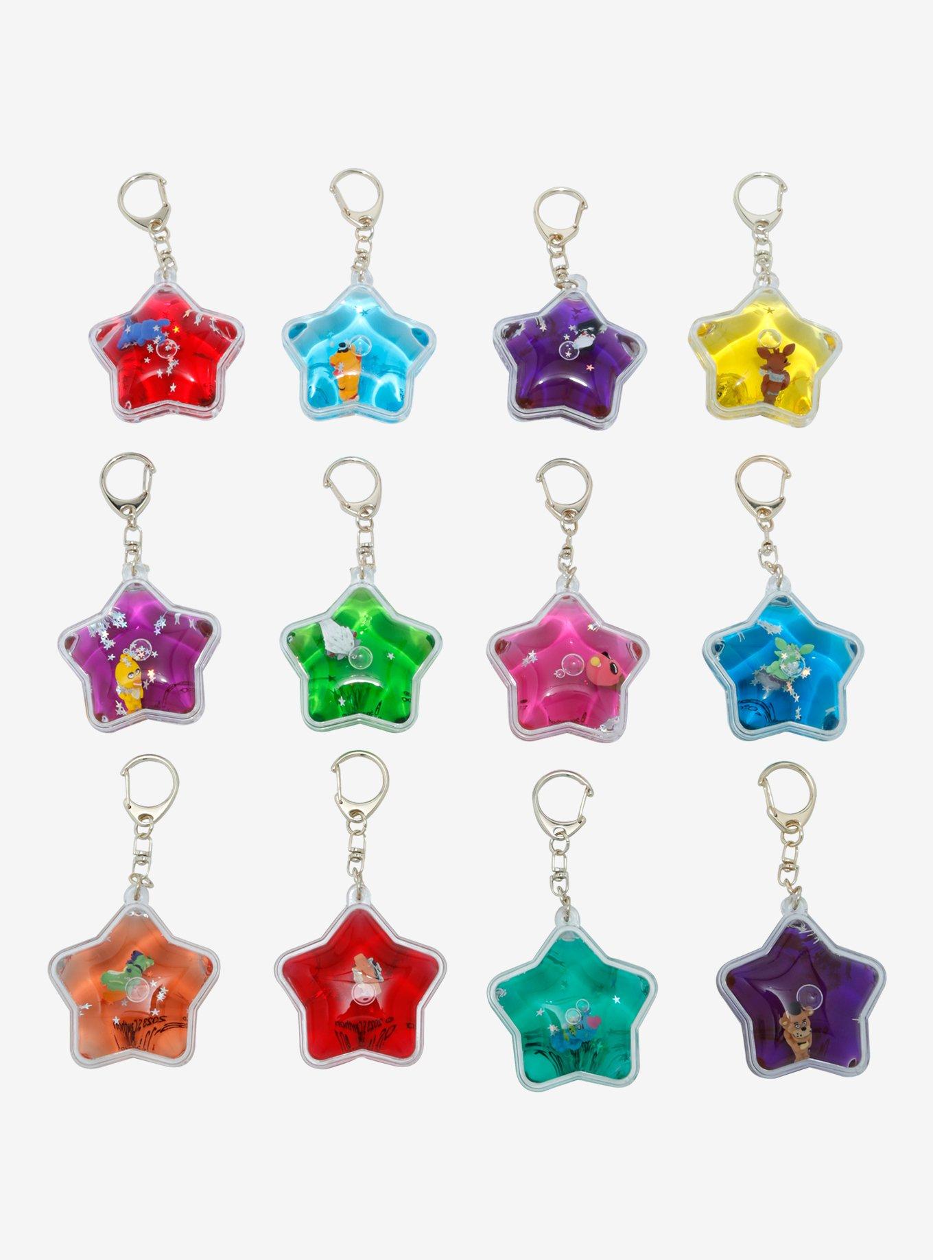 ☆nff☆ star in heart key ring nff1 Beehive Star Enamel Key Ring / Charm by Bonnie & Camille