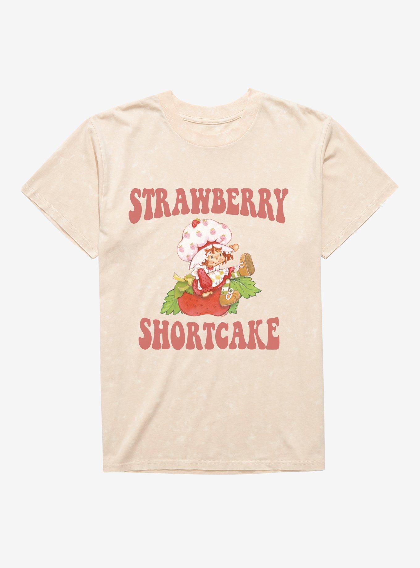 Strawberry Shortcake Strawberry Cutie Mineral Wash T-Shirt, , hi-res