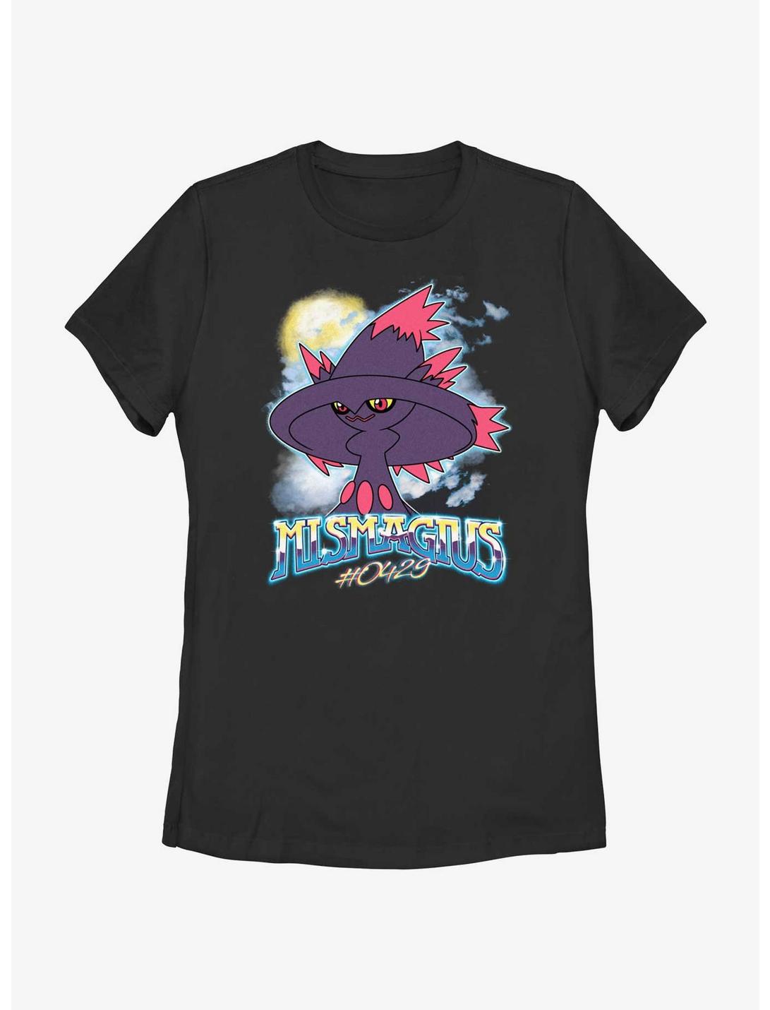 Pokemon Ghostly Mismagius Womens T-Shirt, BLACK, hi-res
