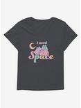 Pusheen I Need Space Girls T-Shirt Plus Size, CHARCOAL HEATHER, hi-res