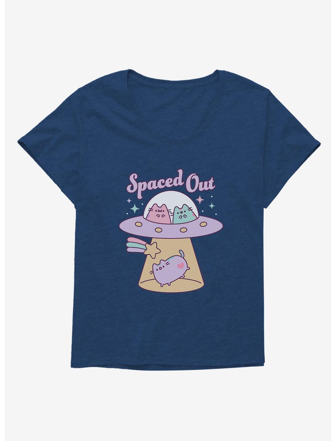 Pusheen Spaced Out Girls T-Shirt Plus Size, ATHLETIC NAVY, hi-res