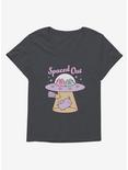 Pusheen Spaced Out Girls T-Shirt Plus Size, CHARCOAL HEATHER, hi-res