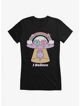 Pusheen I Believe Girls T-Shirt, , hi-res