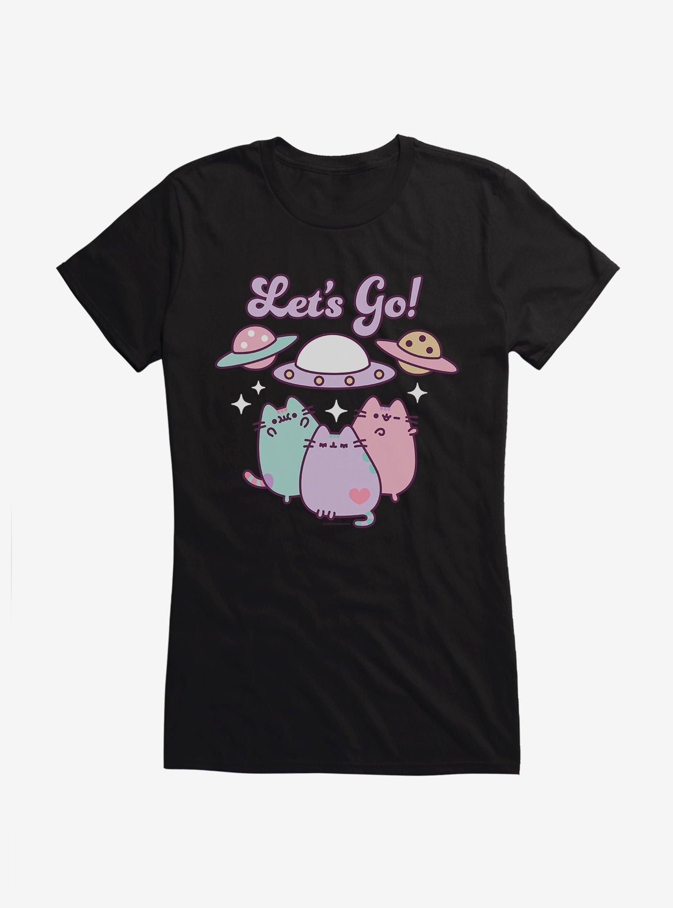 Pusheen Let's Go! Girls T-Shirt, , hi-res