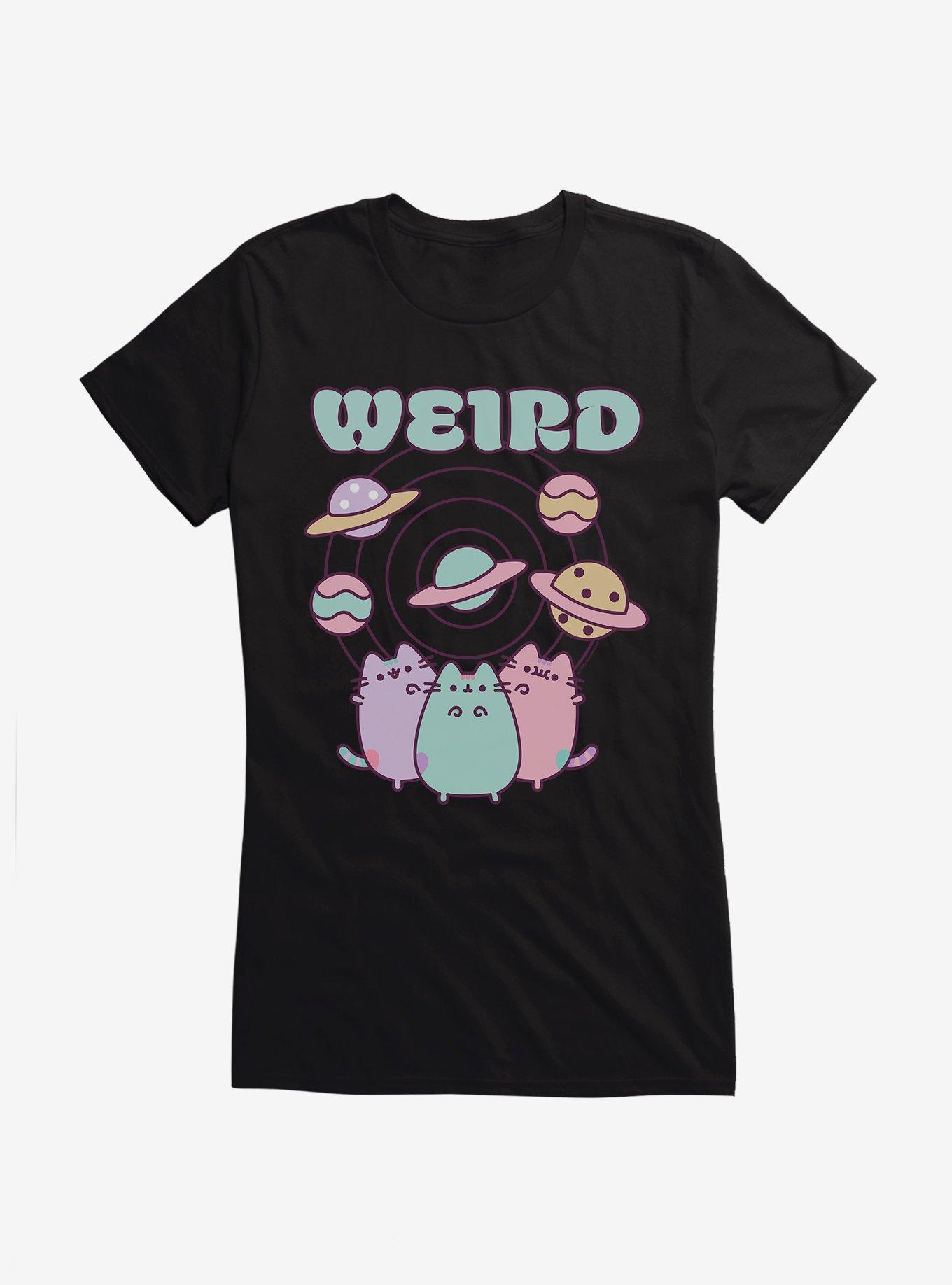 Pusheen Weird Girls T-Shirt, BLACK, hi-res