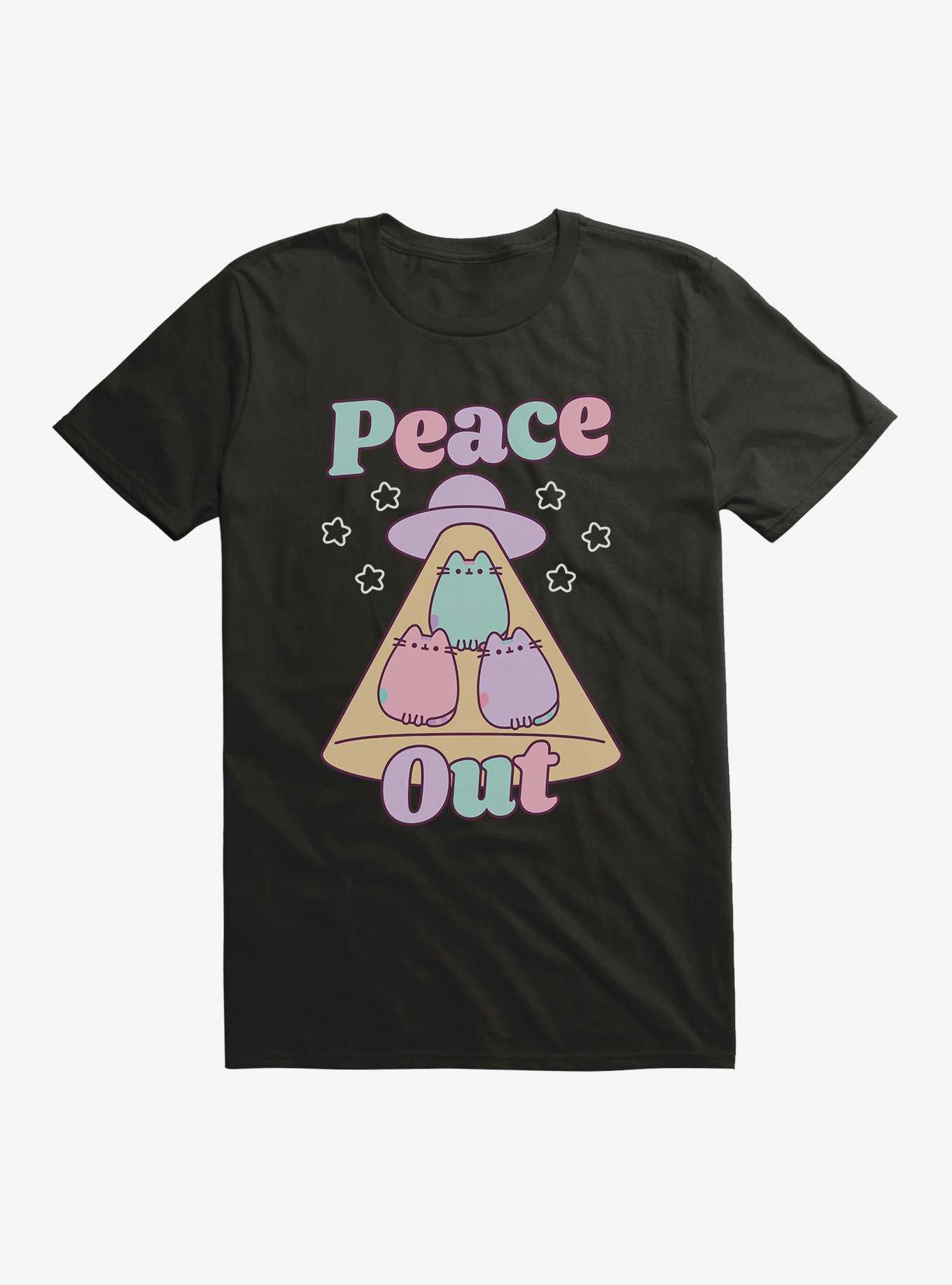 Pusheen Peace Out T-Shirt, , hi-res
