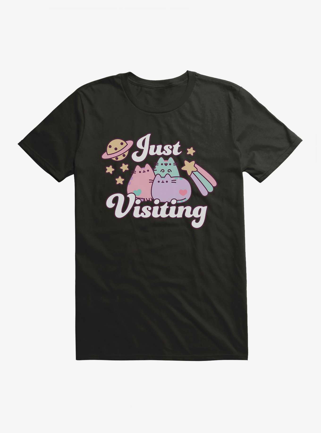 Pusheen Just Visiting T-Shirt, , hi-res