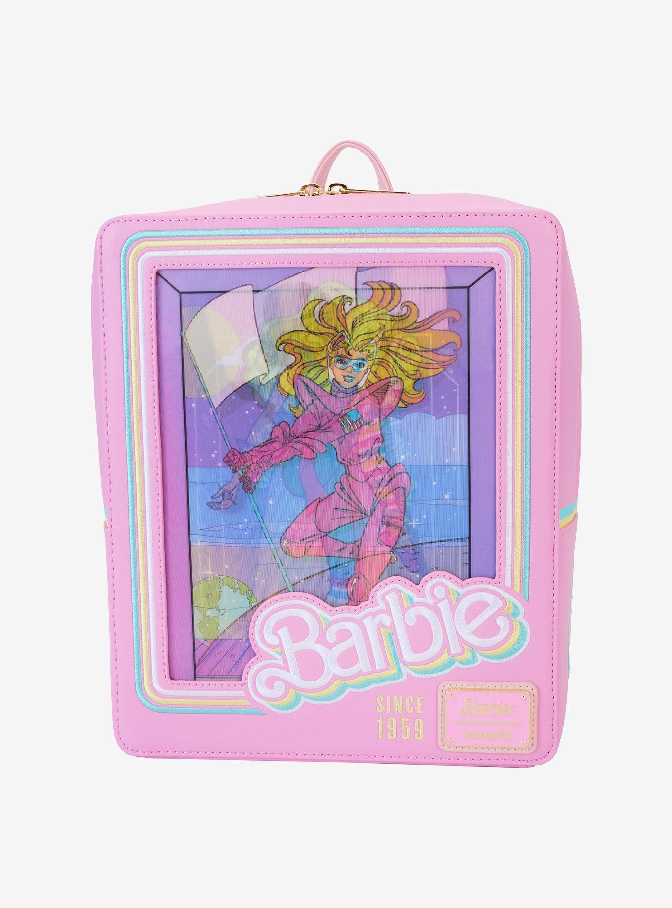 Loungefly Barbie 65th Anniversary Lenticular Mini Backpack