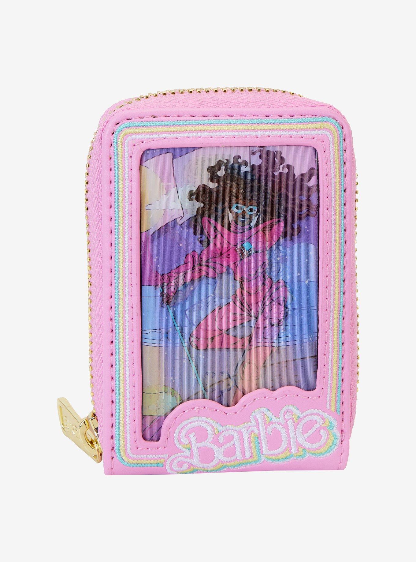 Loungefly Barbie 65th Anniversary Lenticular Accordion Zipper Wallet, , hi-res