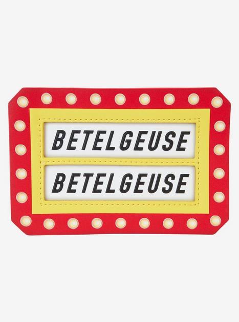 Loungefly Beetlejuice Betelgeuse Marquee Glow-In-The-Dark Large ...