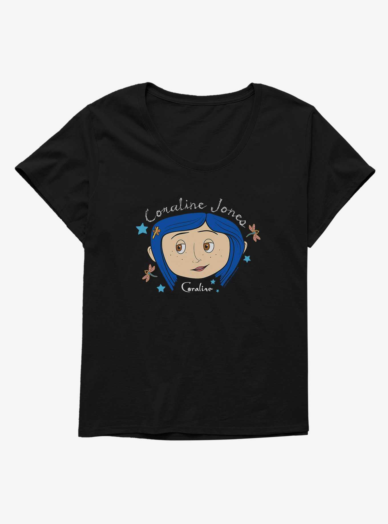 Coraline Coraline Jones Girls T-Shirt Plus Size, , hi-res