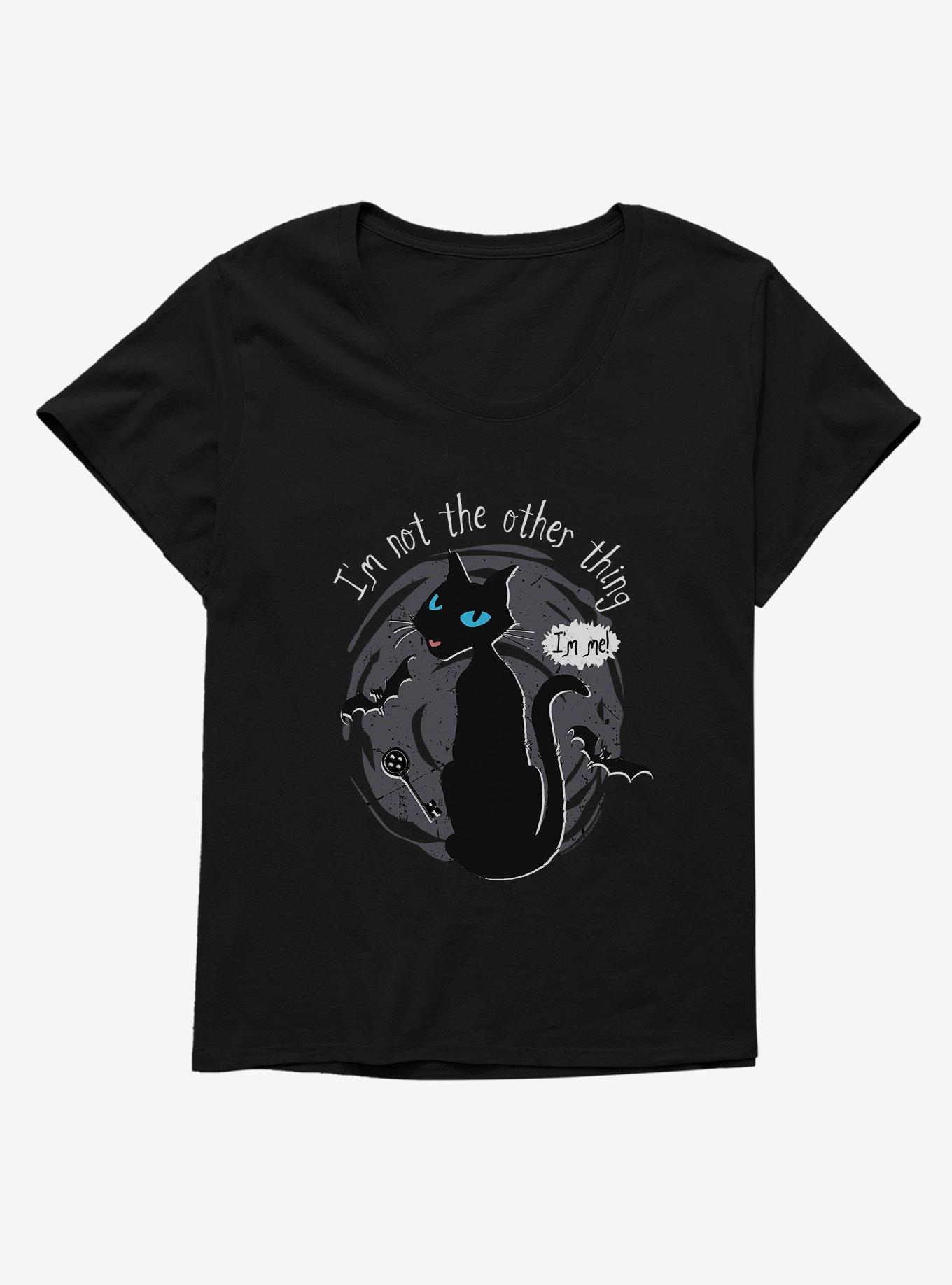 Coraline I'm Not The Other Thing Girls T-Shirt Plus