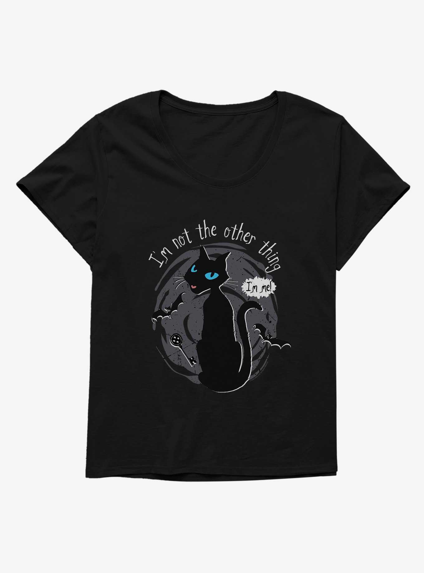 Coraline I'm Not The Other Thing Girls T-Shirt Plus Size, , hi-res