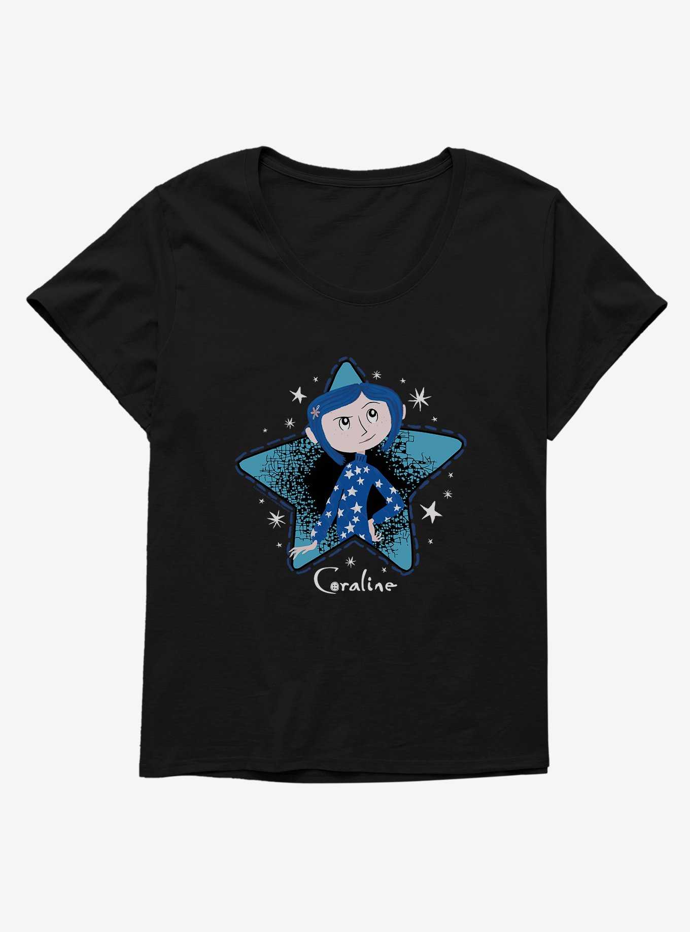 Coraline Stars Girls T-Shirt Plus Size, , hi-res