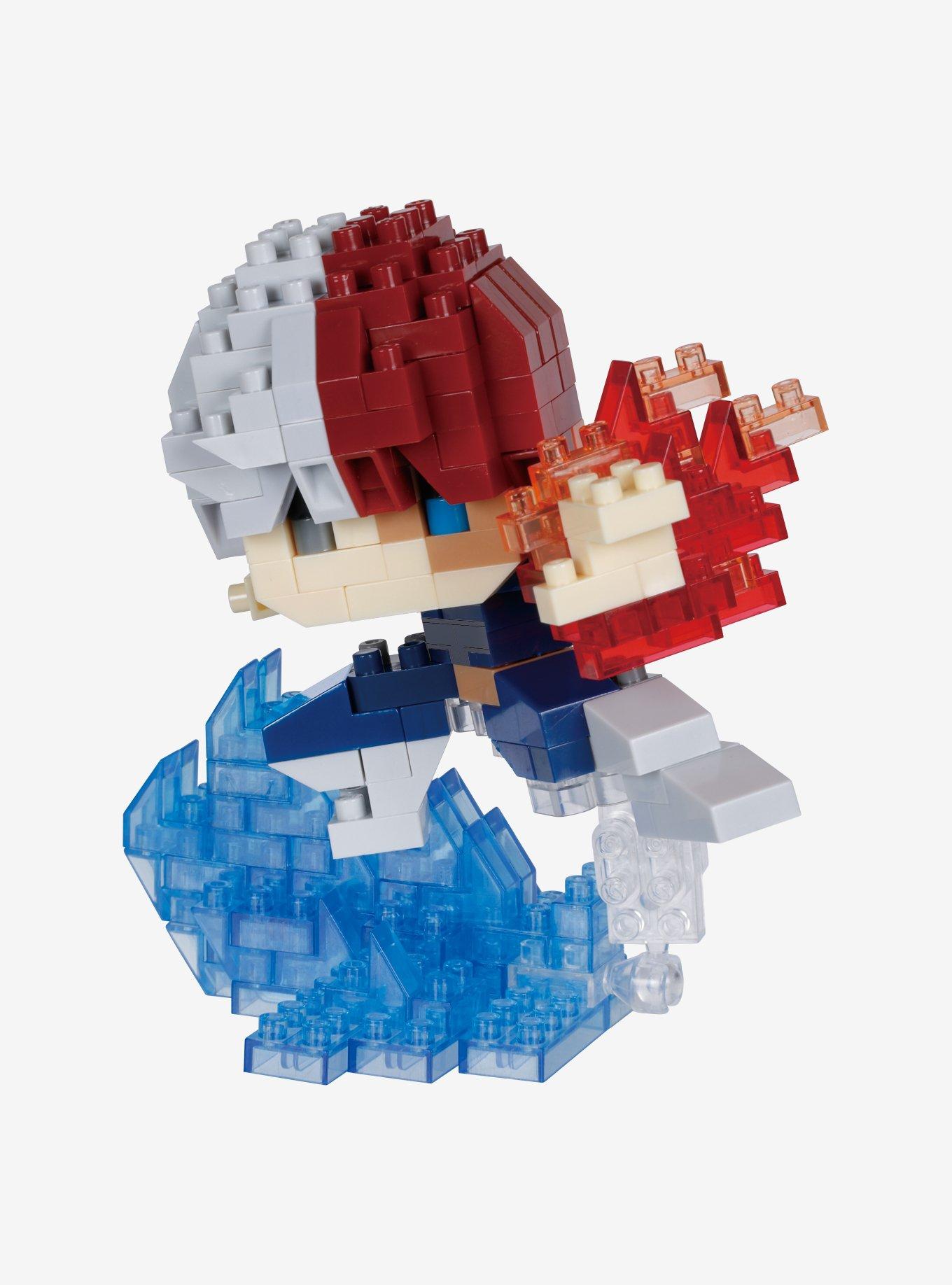 Kawada My Hero Academia Nanoblock Character Collection Shoto Todoroki Build Set (Ver. 2), , hi-res