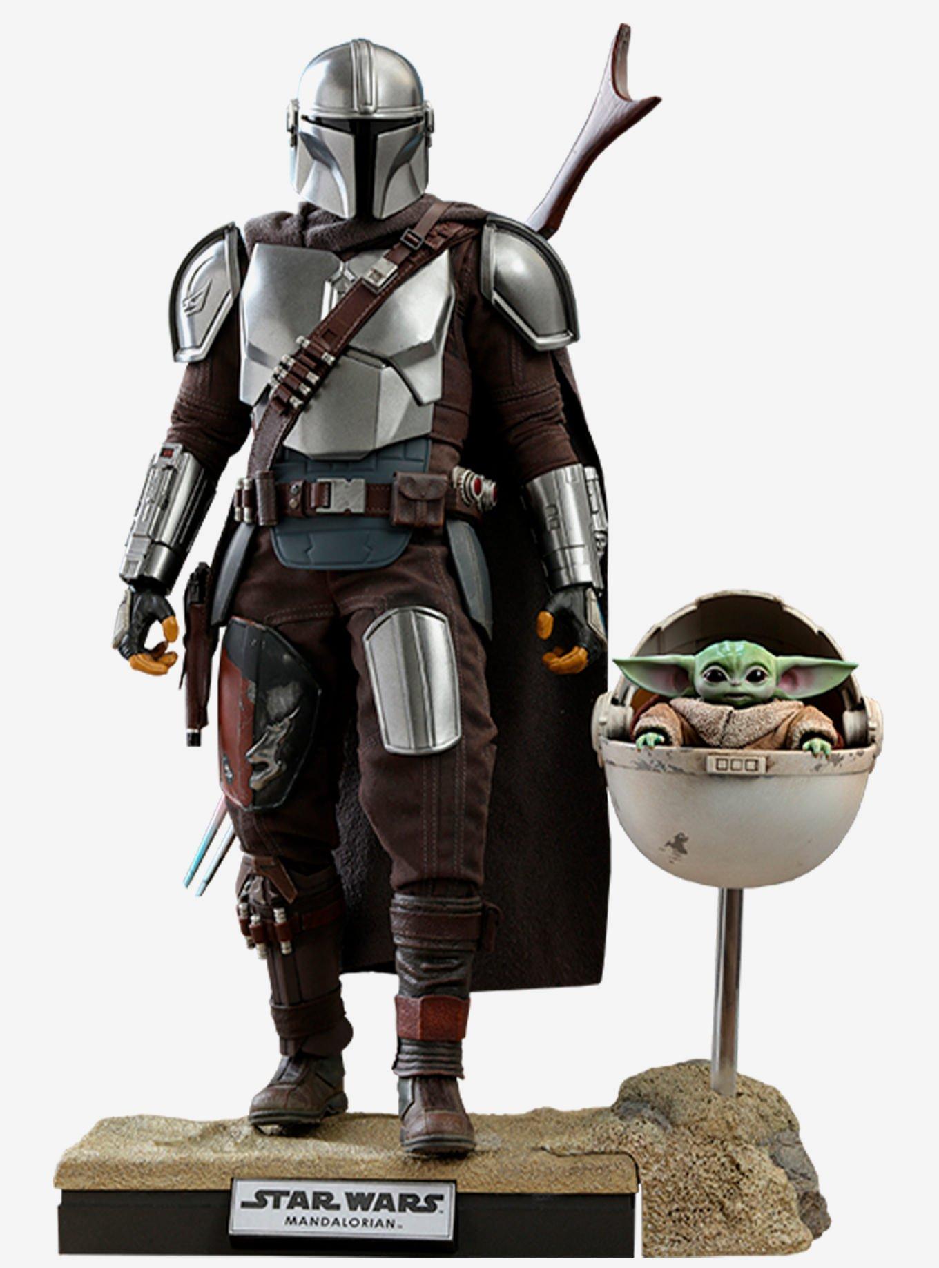 Star Wars The Mandalorian & Child 1:6 Deluxe Action Figure Hot Toys, , hi-res