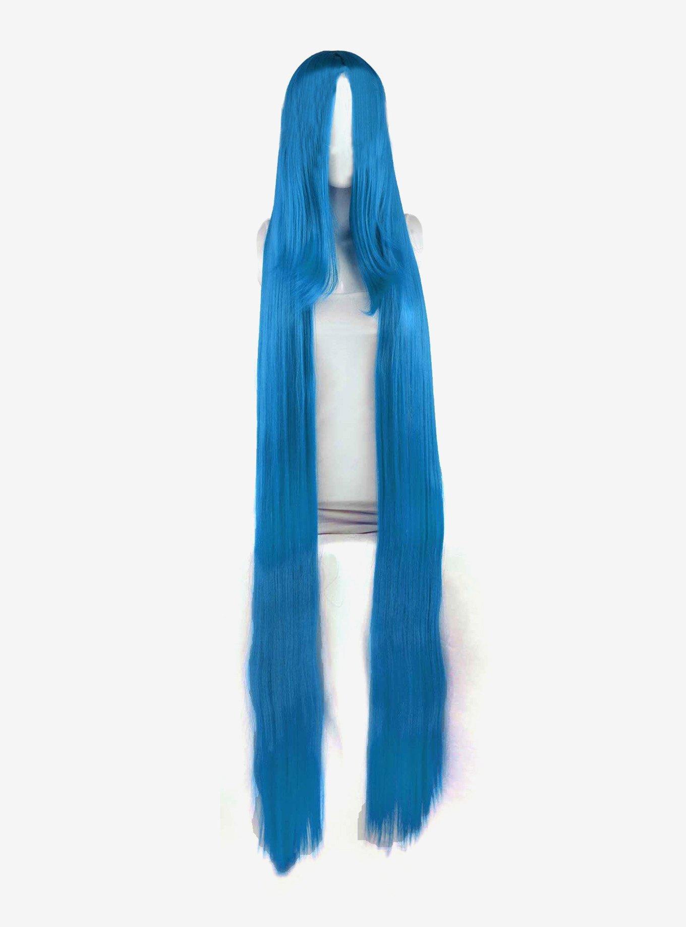 Demeter Teal Blue Mix Wig, , hi-res