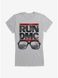 Run DMC NY Cityscape Glasses Girls T-Shirt, SPORT GRAY, hi-res