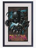 Marvel Black Panther Ripped Faux Matte Under Plexiglass Framed Poster, , hi-res