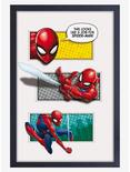 Marvel Spider-Man Looks Like A Job Faux Matte Under Plexiglass Framed Poster, , hi-res