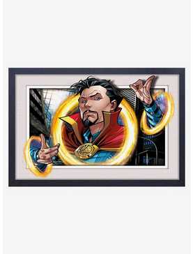 Marvel Doctor Strange Casting a Spell Faux Matte Under Plexiglass Framed Poster, , hi-res