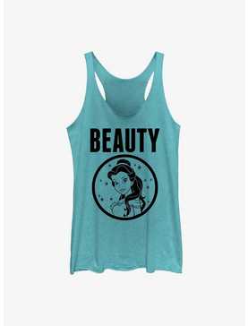 Disney Beauty and the Beast Beauty Belle Badge Womens Tank Top, , hi-res