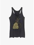 Disney Beauty and the Beast Love Needs Time Womens Tank Top, BLK HTR, hi-res