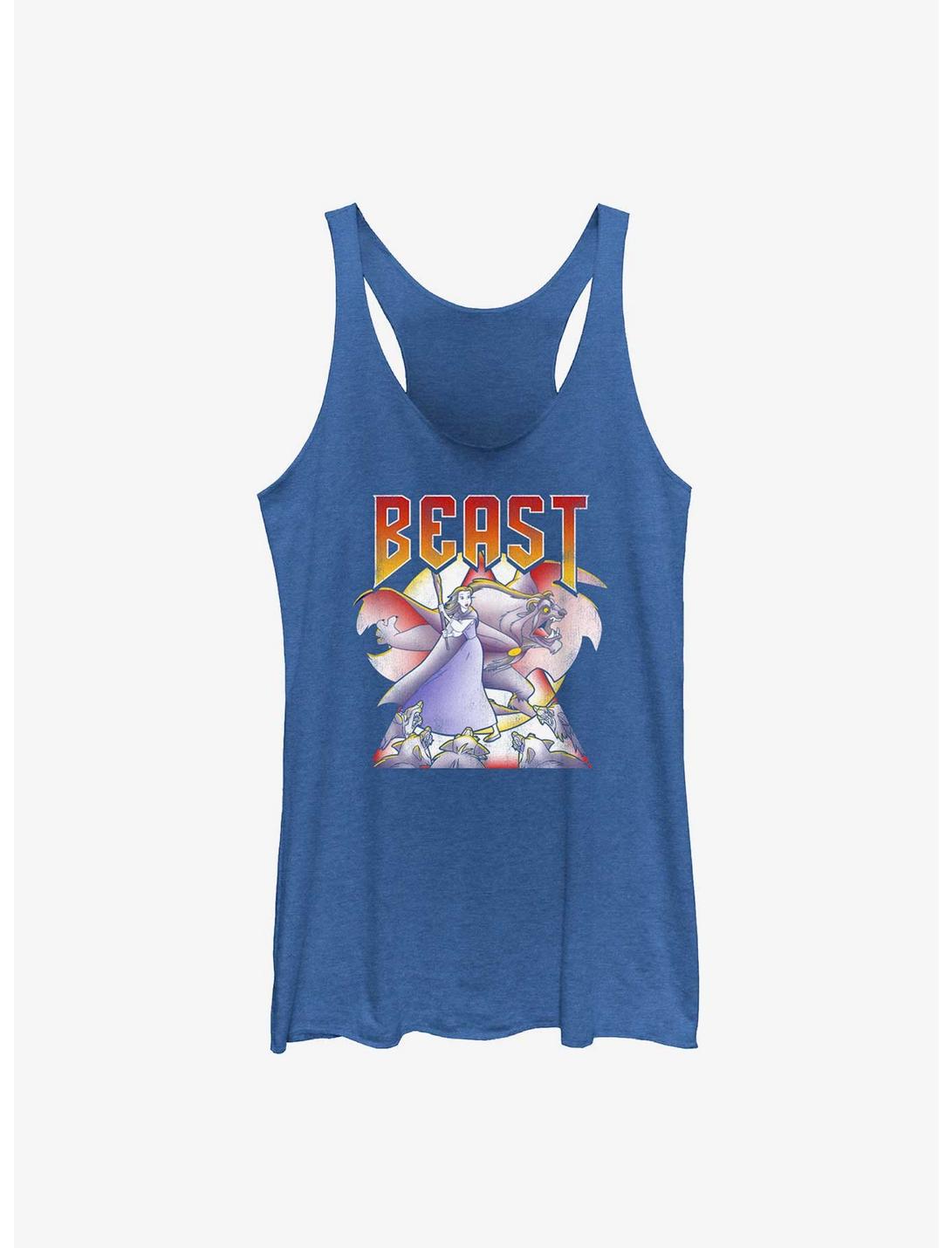 Disney Beauty and the Beast Battling Wolves Womens Tank Top, ROY HTR, hi-res