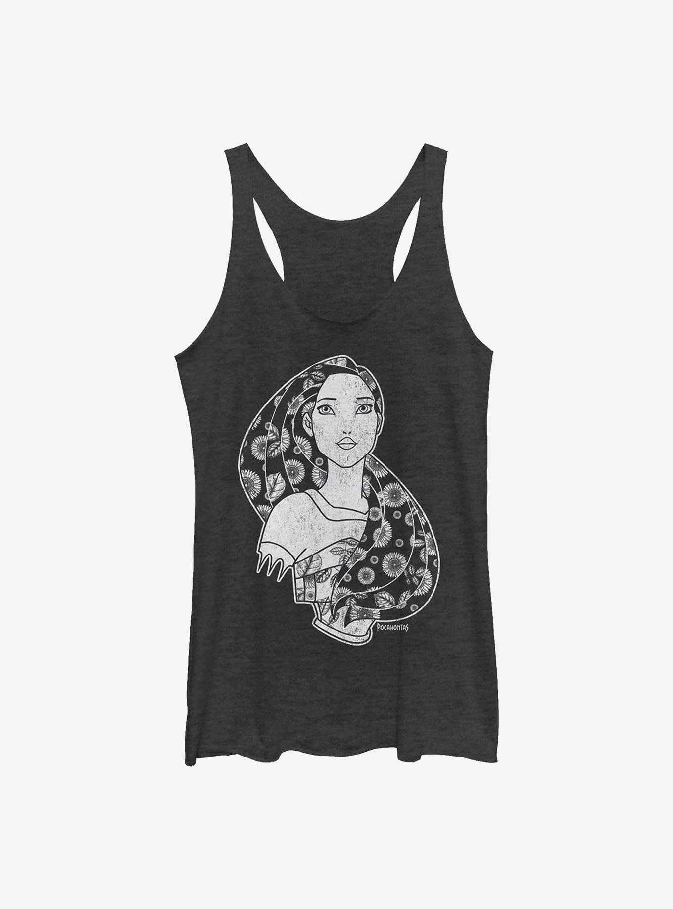 Disney Pocahontas Wind Outlined Womens Tank Top, , hi-res