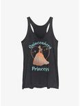 Disney Cinderella Birthday Quinceanera Princess Cinderella Womens Tank Top, BLK HTR, hi-res