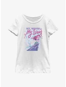 Disney The Little Mermaid My Waves My Way Youth Girls T-Shirt, , hi-res