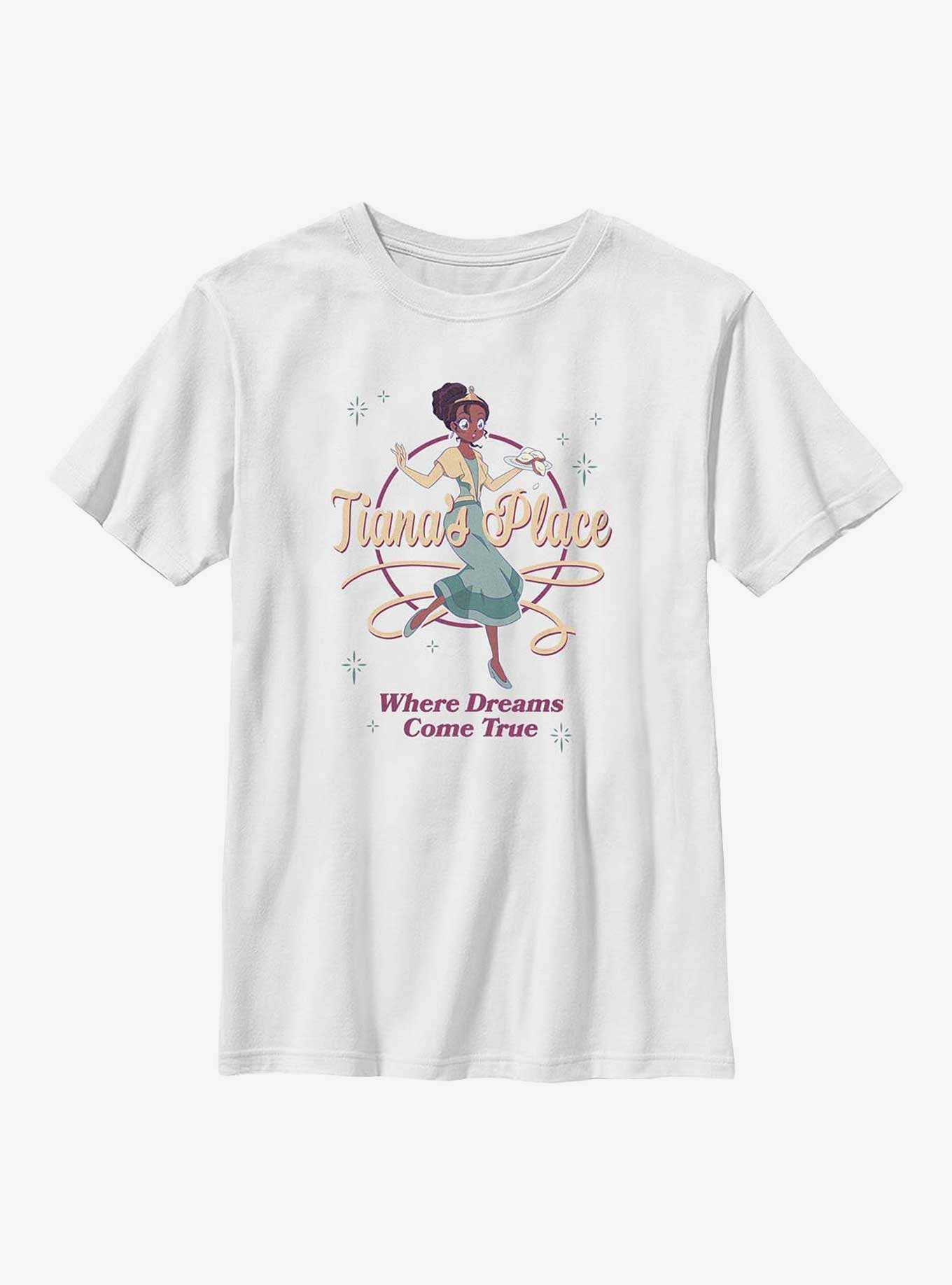 Disney The Princess and the Frog Tiana's Place Where Dreams Come True Youth T-Shirt, , hi-res