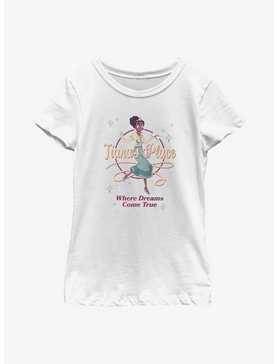 Disney The Princess and the Frog Tiana's Place Where Dreams Come True Youth Girls T-Shirt, , hi-res