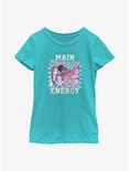 Disney Cinderella Main Character Energy Youth Girls T-Shirt, TAHI BLUE, hi-res