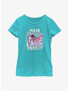 Disney Cinderella Main Character Energy Youth Girls T-Shirt, , hi-res