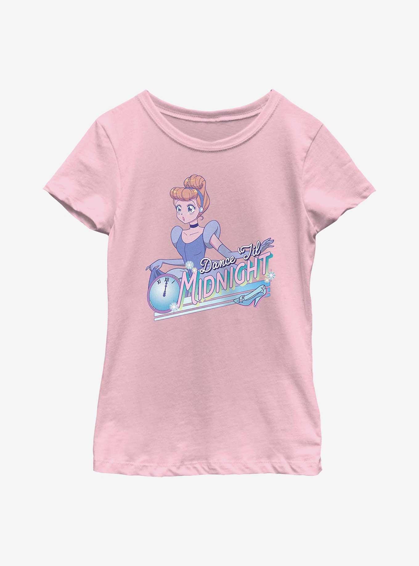 Disney Cinderella Anime Style Dance Til Midnight Youth Girls T-Shirt, , hi-res