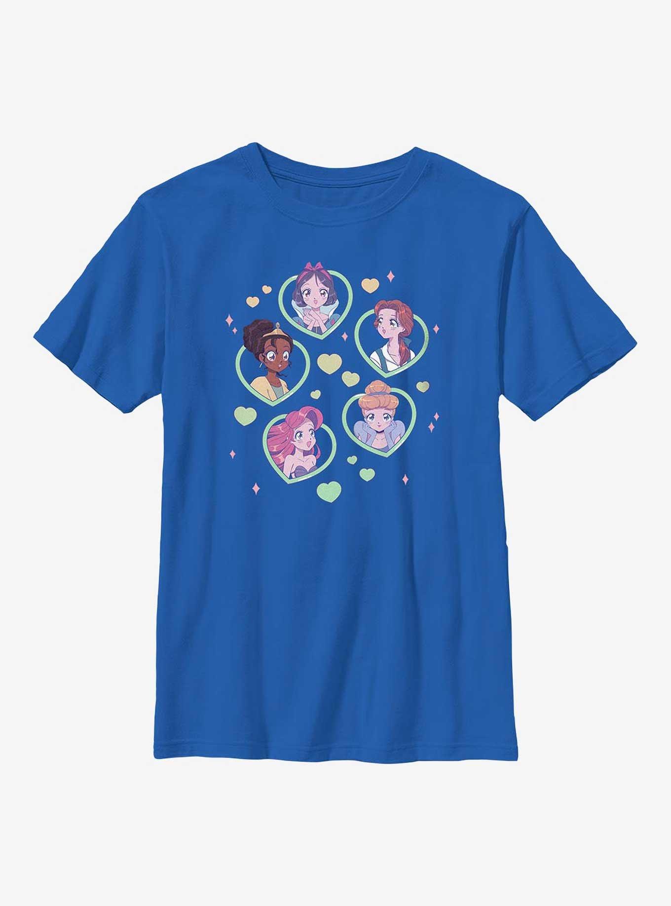 Disney The Princess and the Frog Hearts And Princesses Youth T-Shirt, , hi-res