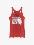 Disney Snow White and the Seven Dwarfs Bring Grumpy Back Womens Tank Top, RED HTR, hi-res