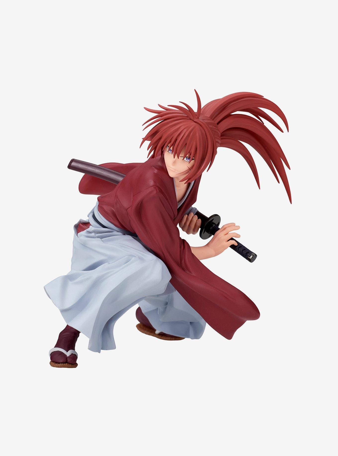 Banpresto Rurouni Kenshin Vibration Stars Kenshin Himura Figure, , hi-res