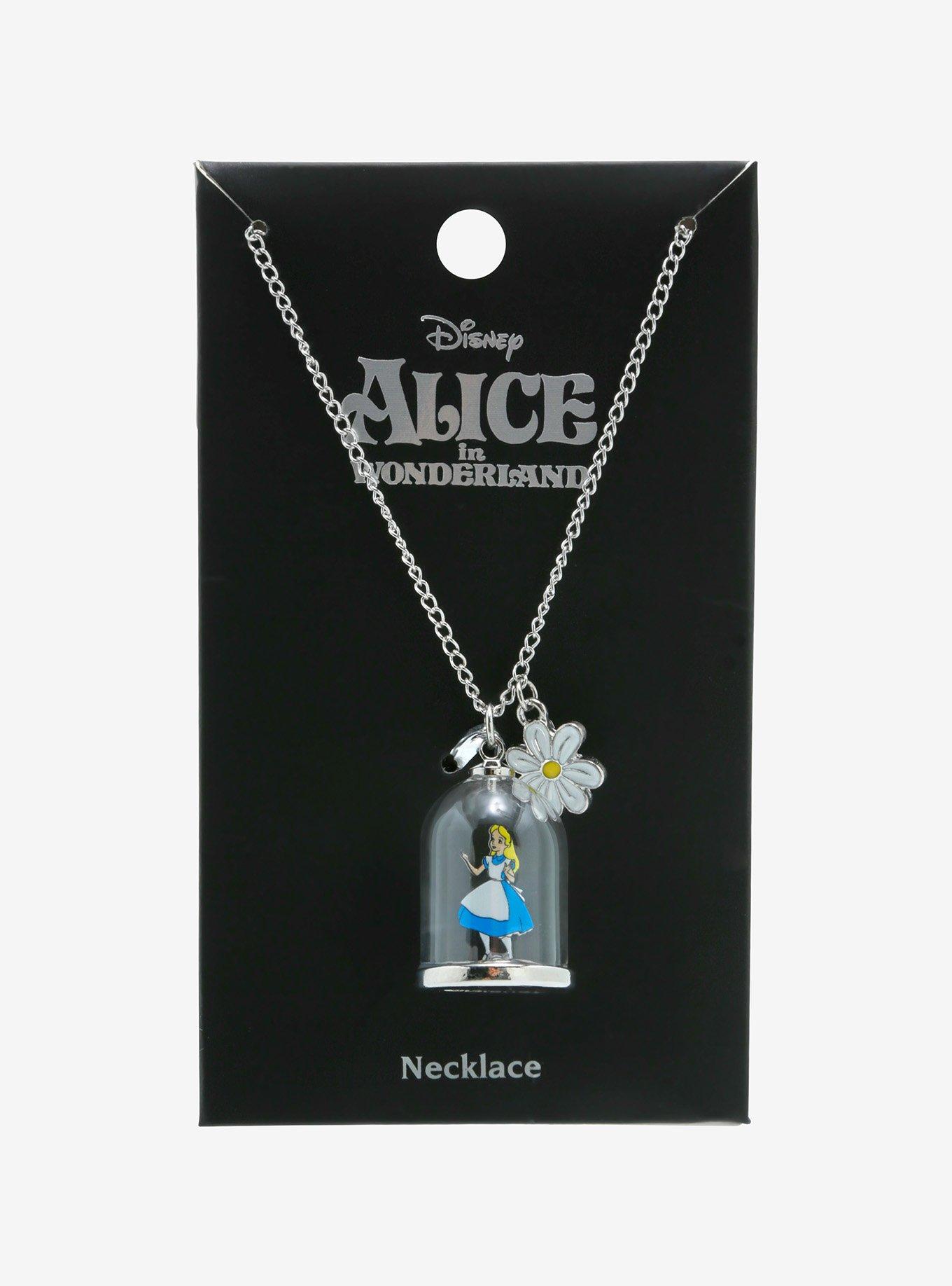 Disney Alice In Wonderland Alice Dome Necklace | Hot Topic