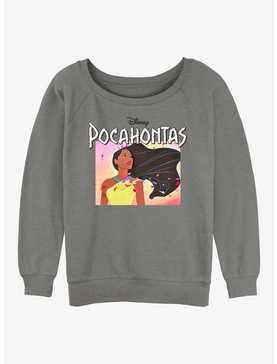 Disney Pocahontas New Wave Pocahontas Womens Slouchy Sweatshirt, , hi-res