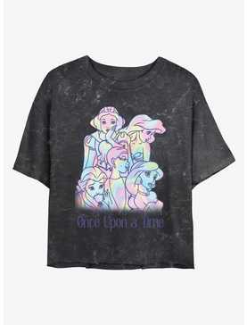 Disney Snow White and the Seven Dwarfs Dreamy Princesses Mineral Wash Womens Crop T-Shirt, , hi-res