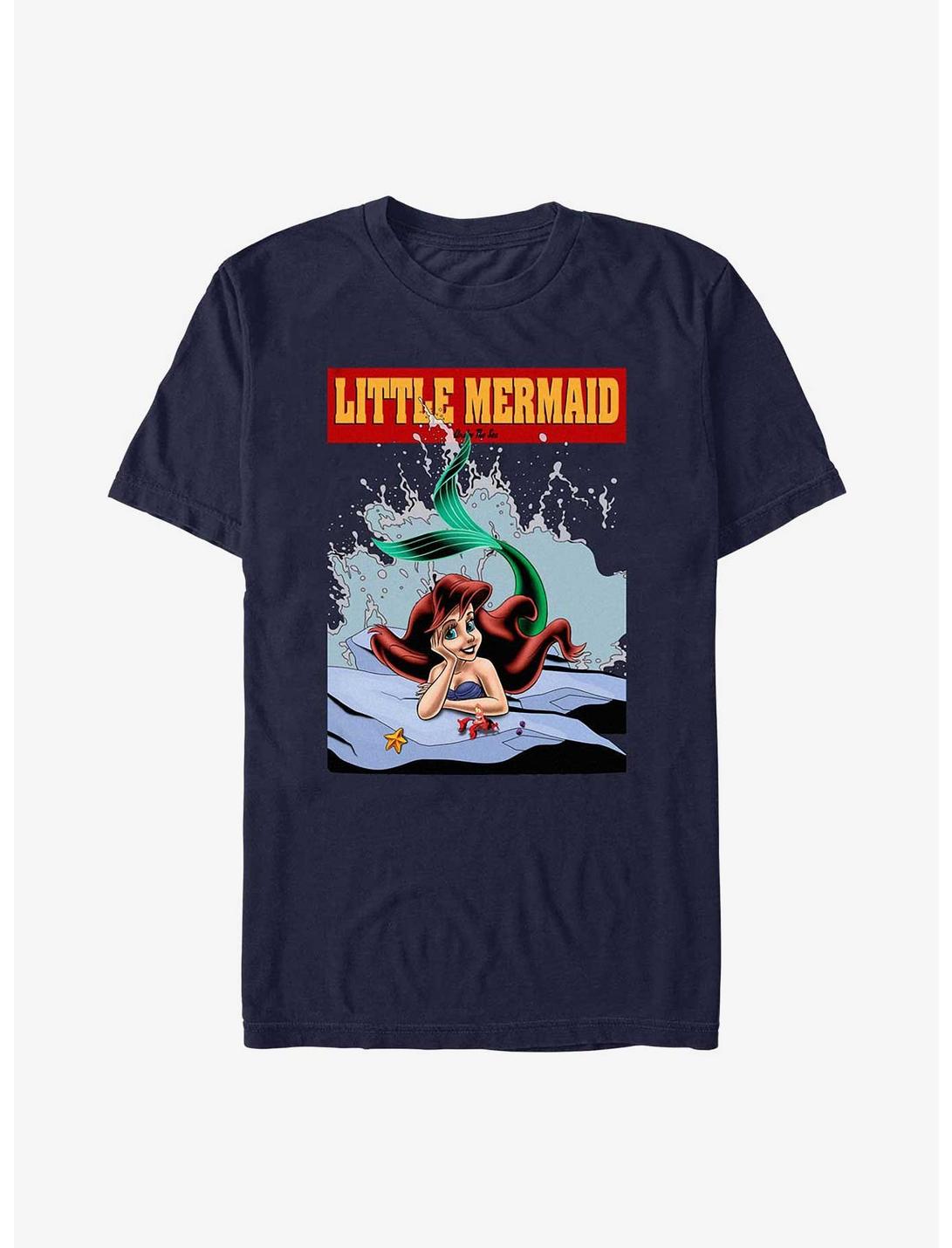 Disney The Little Mermaid Little Miss Under The Sea T-Shirt, NAVY, hi-res