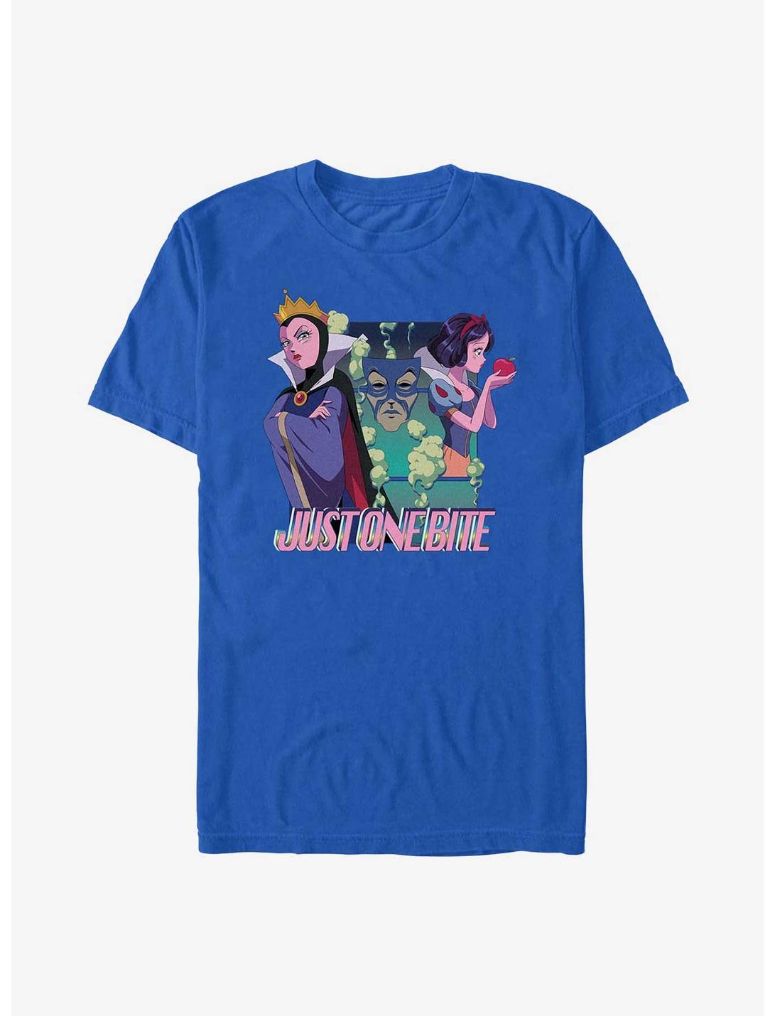 Disney Snow White and the Seven Dwarfs Just One Bite T-Shirt, ROYAL, hi-res