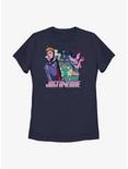 Disney Snow White and the Seven Dwarfs Just One Bite Womens T-Shirt, NAVY, hi-res