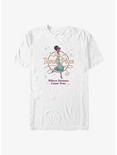 Disney The Princess and the Frog Tiana's Place Where Dreams Come True T-Shirt, WHITE, hi-res