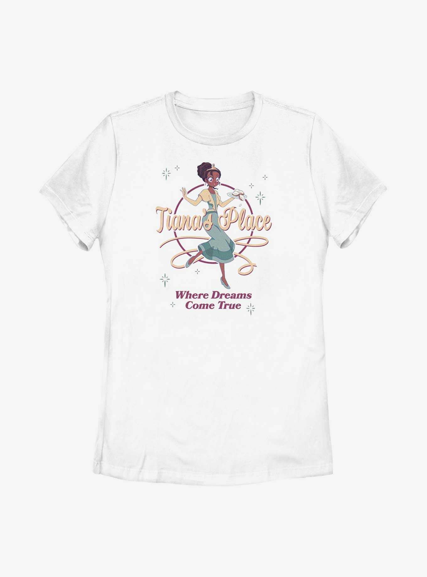 Disney The Princess and the Frog Tiana's Place Where Dreams Come True Womens T-Shirt, , hi-res